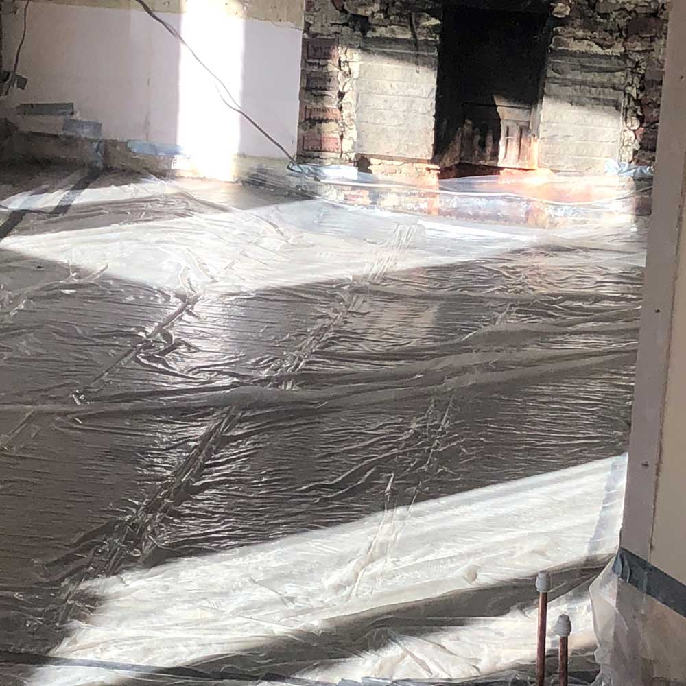 Floor preparation